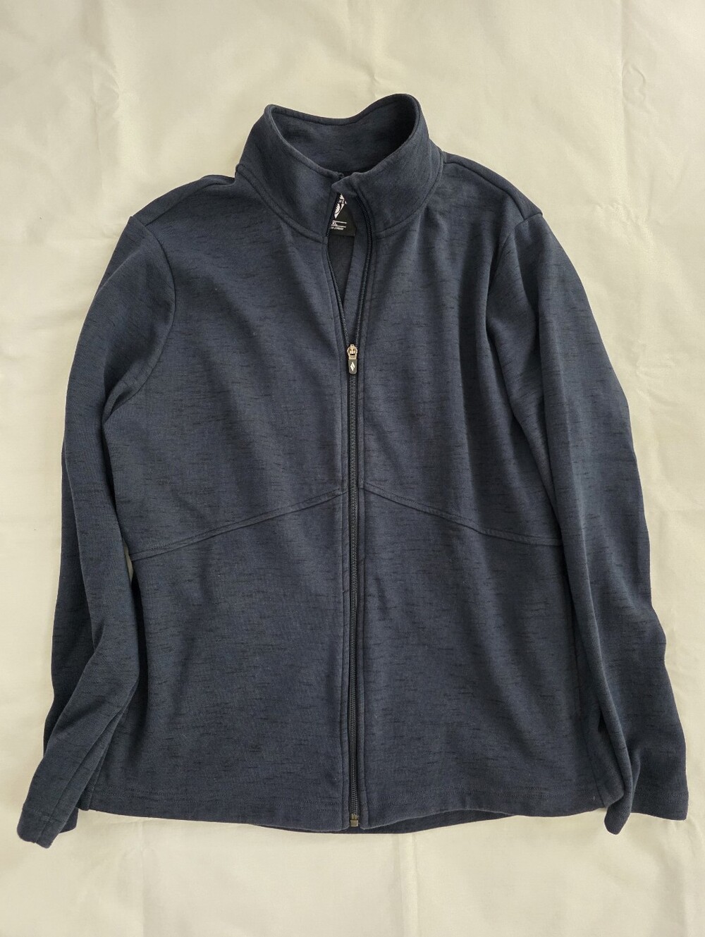 Skechers GOwalk Women's Navy Full-Zip Knit Jacket